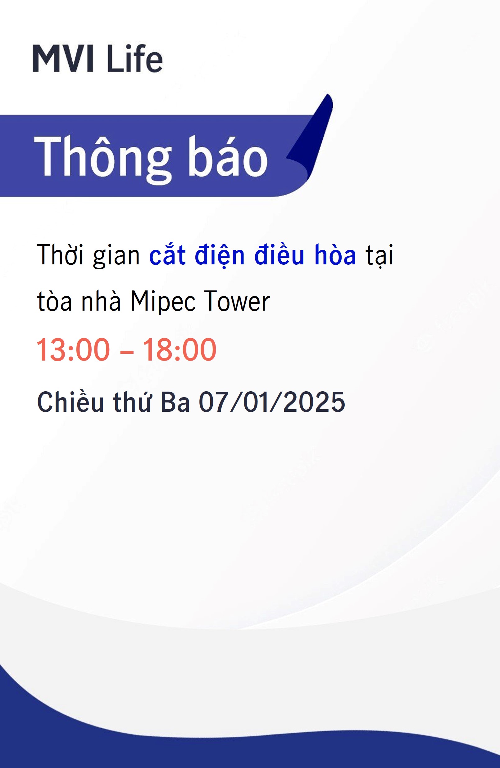 Thời gian tạm ngừng dịch vụ của Tổng đài CSKH